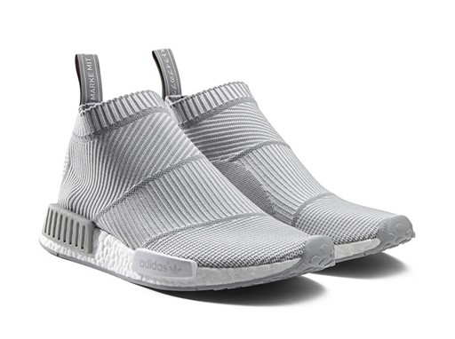 nmd city sock weiß