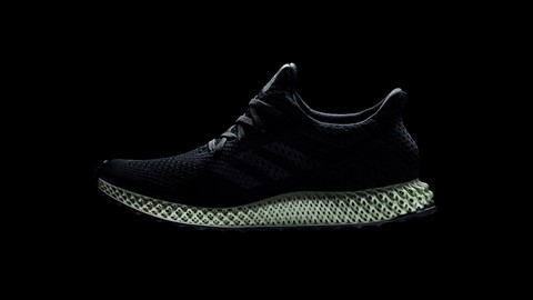FUTURECRAFT 4D PRODUCT HERO BLACK
