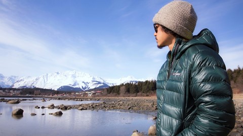 Men's Agravic Down Hooded Jacket 2