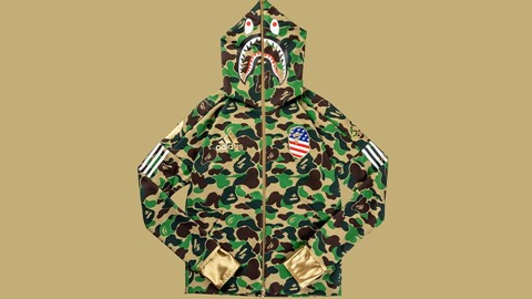 adidas & BAPE® Hoodie Green