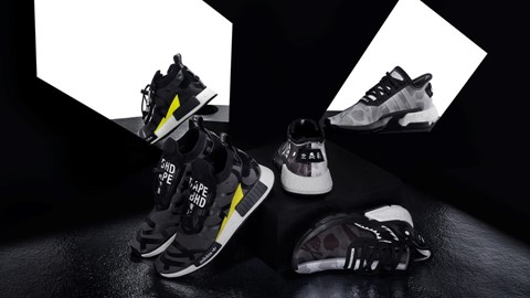 ADIDAS ORIGINALS x BAPE x NBHD