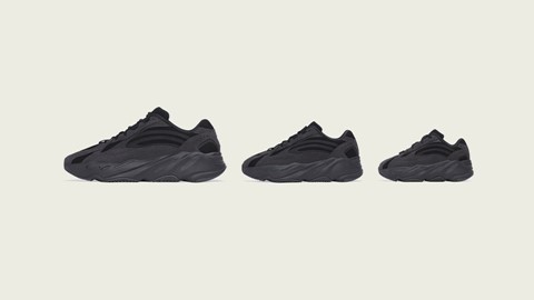 Adidas yeezy boost 700 v2 black deals