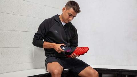 Paulo Dybala with adidas GMR