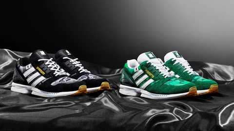 A-ZX BapeUDFTD Black & Green
