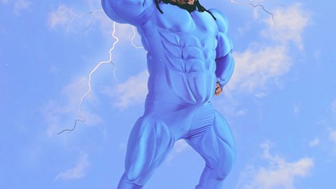 statue plus lightning plsu logo fixed sky 4X5