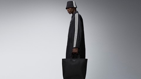 Prada adidas Look Book shot