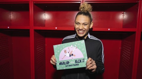“Wake Up and Kick It with Trinity Rodman”: Rodman unveils her first book
