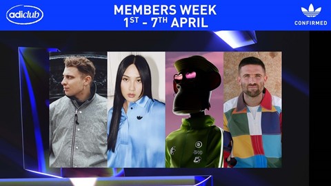 adidas Celebrates its Members With a Week of High-Profile Drops and Activations on CONFIRMED