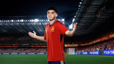 Spain - adidas Pedri wearing Home Jersey