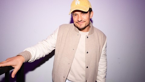 Orlando Bloom celebrates the adidas by Stella McCartney collaboration