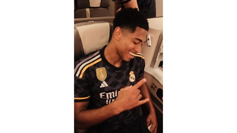 Real Madrid Away Jersey 2023 24 Plane