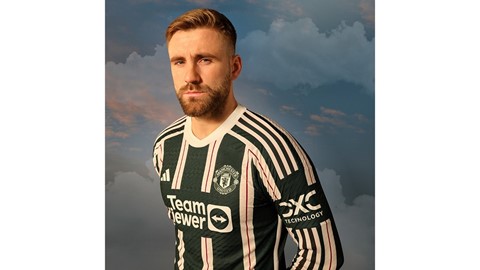 Manchester United Away Jersey 2023 24 Luke Shaw