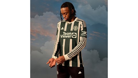 Manchester United Away Jersey 2023 24 Aaron Wan Bissaka