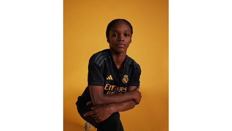 Linda Caicedo adidas and Real Madrid New third kit for 2023 24 Season