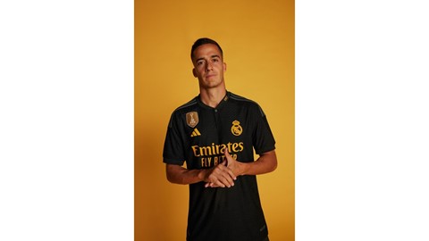 Lucas Vazquez adidas and Real Madrid New third kit for 2023 24 Season