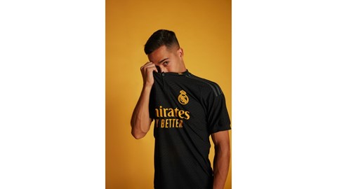 Lucas Vazquez adidas and Real Madrid New third kit for 2023 24 Season