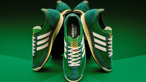 ■adidas■ SL 72 W Green IE3427 adidas Sl 72 W Unisex Casual Shoes IE3427 Green, green, 3.5