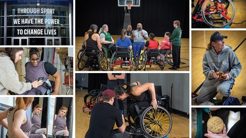 adidas adaptive Wheelchair Basketball launch Development process