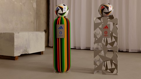 adidas unveils the new FUSSBALLLIEBE FINALE Official Match Ball and matchday plinth