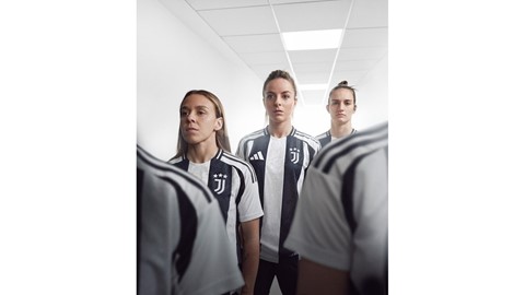 adidas x Juventus Home Group Shot Lisa Boattin Martina Lenzini Martina Rosucci