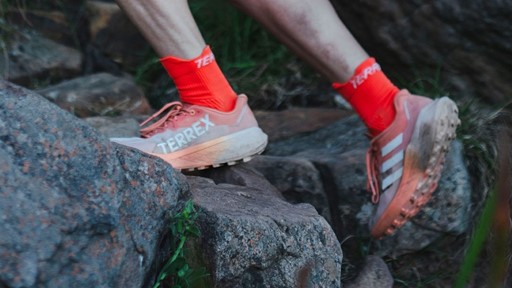 A Terrex takeover Kimi Schreiber and Daniel Jones making waves at Ultra Trail in Cape Town in the Agravic 3