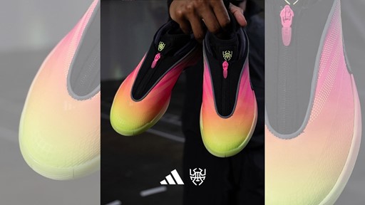 Donovan Mitchell debuted his new adidas D O N Issue 7 signature shoe looking back at the cocreation journey
