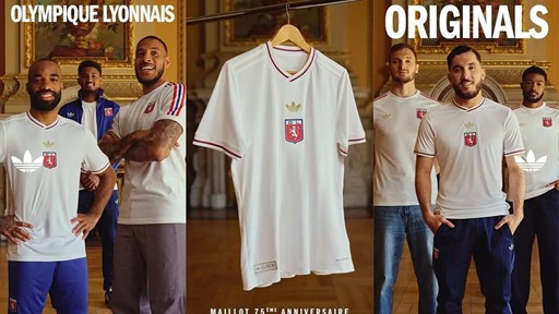 Legacy celebrated in style Olympique Lyonnais and adidas Originals capsule marks the club s 75th anniversary