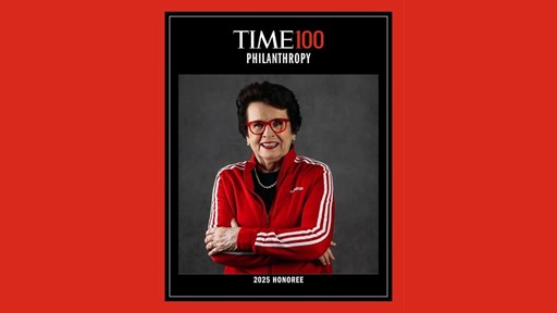 Billy Jean King the original sports trailblazer included in 2025 TIME100 Philanthropy list