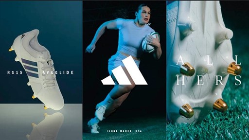 We revealed an industry first female specific rugby shoe RS15 Avaglide