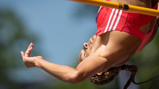 Anna Hall makes history in the heptathlon by scoring a world best 7032 points in Austria taking 2nd on the all time