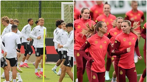 WEURO 2025 bound Women s DFB Team final preparations at our own Home Ground