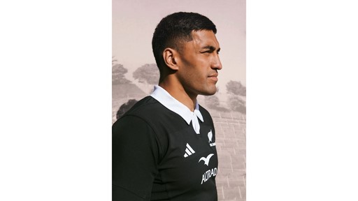 adidas Rugby All Blacks Jersey Launch 2025 Rieko Ioane