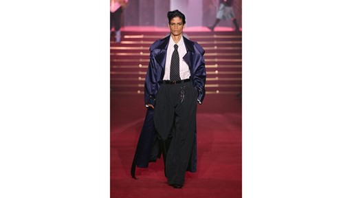 Willy Chavarria SS26 runway press look