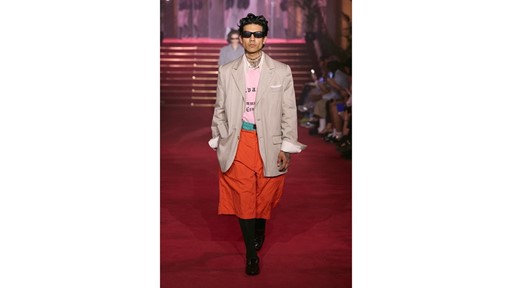 Willy Chavarria SS26 runway press look