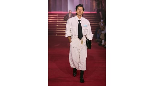 Willy Chavarria SS26 runway press look