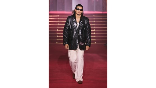 Willy Chavarria SS26 runway press look