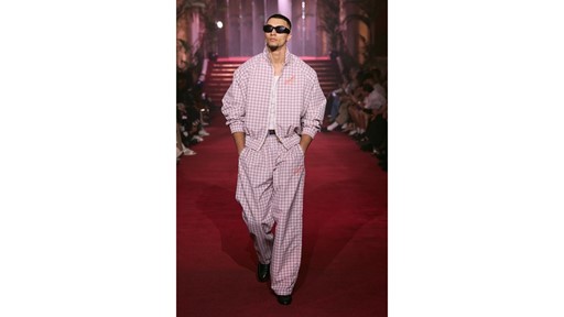 Willy Chavarria SS26 runway press look