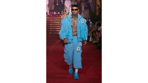 Willy Chavarria SS26 runway press look