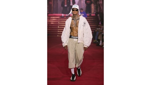 Willy Chavarria SS26 runway press look