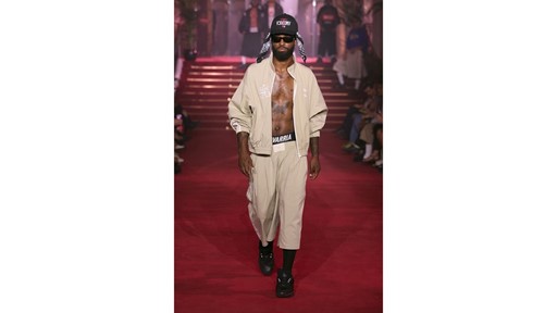 Willy Chavarria SS26 runway press look