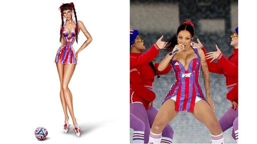 Doja Cat sets the FIFA Club World Cup stage ablaze in custom adidas blending sport inspired elements with a bold