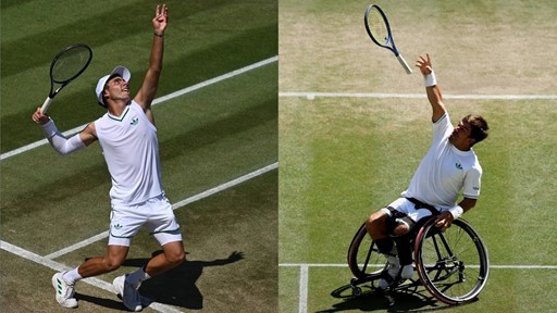 Wimbledon victories Wheelchair tennis star Martin de la Puente claims second title as Ivan Ivanov captures first Junio