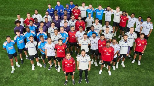 From the pitch to the field We bring together the Indian cricket team and Manchester United in a sporting crossover