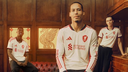 Liverpool FC Home and Away Jerseys