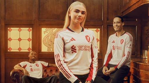 Liverpool FC Home and Away Jerseys