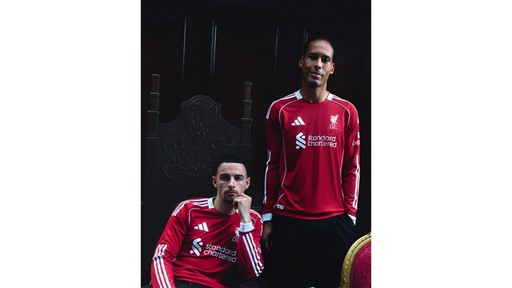 Liverpool FC Home and Away Jerseys