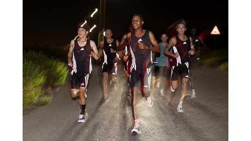 Chasing 100 Athletes Training in Italy