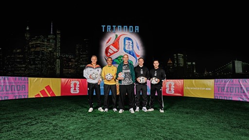 adidas Launch TRIONDA Official Match Ball of FIFA World Cup 26