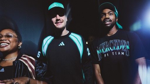 adidas x Mercedes AMG PETRONAS F1 Las Vegas Collection Group Shot