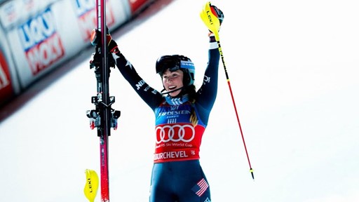 Mikaela Shiffrin takes another World Cup night slalom win extending her record as the most successful World Cup skier o